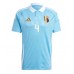 Camiseta Bélgica Wout Faes #4 Visitante Equipación Eurocopa 2024 manga corta